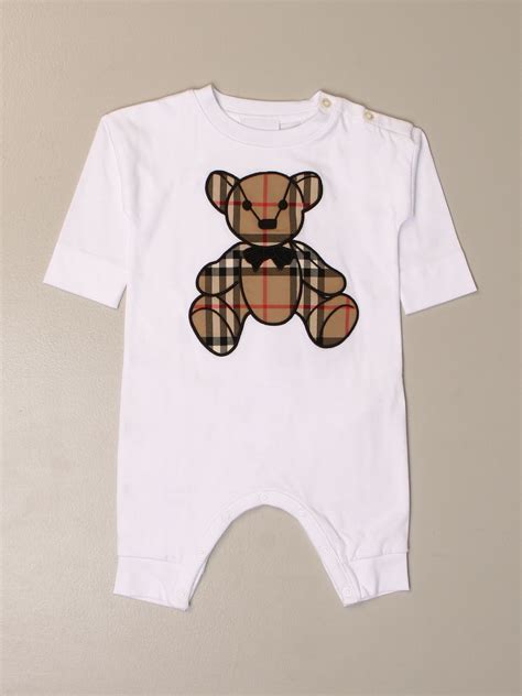 burberry white baby shoes|infant burberry clothes onesie.